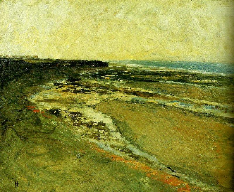 Carl Fredrik Hill strand vid luc-sur-mer oil painting image
